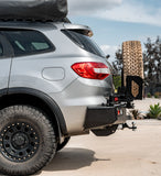MCC REAR WHEEL CARRIER BAR WITH SINGLE JERRY CAN HOLDER FOR FORD EVEREST 16-ON