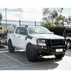 MCC FALCON STEEL A-FRAME BULLBAR WITH FOG LIGHTS FOR FORD RANGER 16-21 (NON TECH PACK)