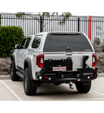 MCC REAR WHEEL CARRIER BAR WITH DUAL JERRY CAN HOLDERS FOR VOLKSWAGEN AMAROK 23-ON