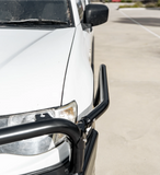 MCC BLACK SIDESTEP/RAIL KIT TO FIT 50MM BULLBAR FOR MITSUBISHI TRITON 06-15