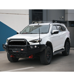 MCC FALCON BLACK LOOP BULLBAR WITH FOG LIGHTS FOR ISUZU MUX 25-ON