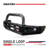 MCC PHOENIX SINGLE LOOP STAINLESS STEEL BULLBAR FOR MITSUBISHI PAJERO 06-21
