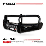 MCC PHOENIX A-FRAME STEEL BULLBAR FOR MITSUBISHI PAJERO 06-21