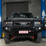 MCC FALCON A-FRAME BULLBAR WITH FOG LIGHTS FOR TOYOTA PRADO 24-ON