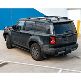 MCC BLACK SIDESTEP KIT FOR TOYOTA PRADO 24-ON