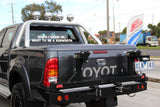 MCC REAR WHEEL CARRIER BAR WITH DUAL REAR WHEEL HOLDERS FOR TOYOTA HILUX 05-15