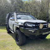 MCC CHROME INSERT TWISTED SIDESTEP/RAIL KIT TO FIT 50MM BULLBAR FOR MITSUBISHI TRITON 19-ON