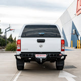 MCC JACK REAR BAR WITH BLACK STEP PLATE FOR ISUZU DMAX 12-19