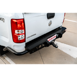 MCC JACK REAR BAR WITH BLACK STEP PLATE FOR HOLDEN COLORADO 12-19