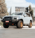 MCC ROCKER SINGLE LOOP SAND BLACK BULLBAR FOR TOYOTA LANDCRUISER 22-ON