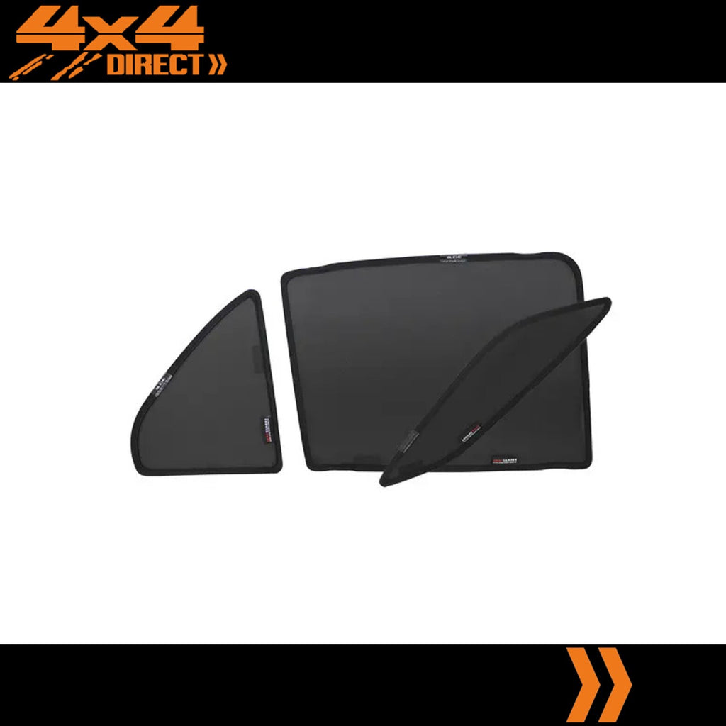 CAR WINDOW SNAP SHADES FOR MERCEDES-BENZ GLE-CLASS REAR & PORT (W167; 19-ON)