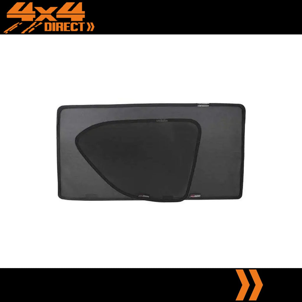 CAR WINDOW SNAP SHADES FOR NISSAN PATROL REAR DOOR AND PORT (Y62; 10-ON)