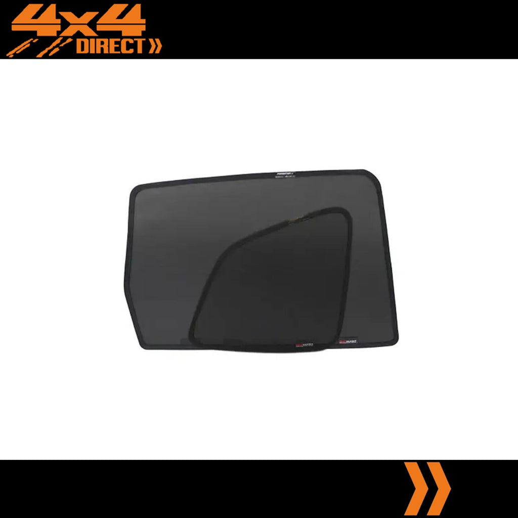 CAR WINDOW SNAP SHADES FOR SUBARU FORESTER 4TH GEN REAR & PORT (SJ; 14-18)