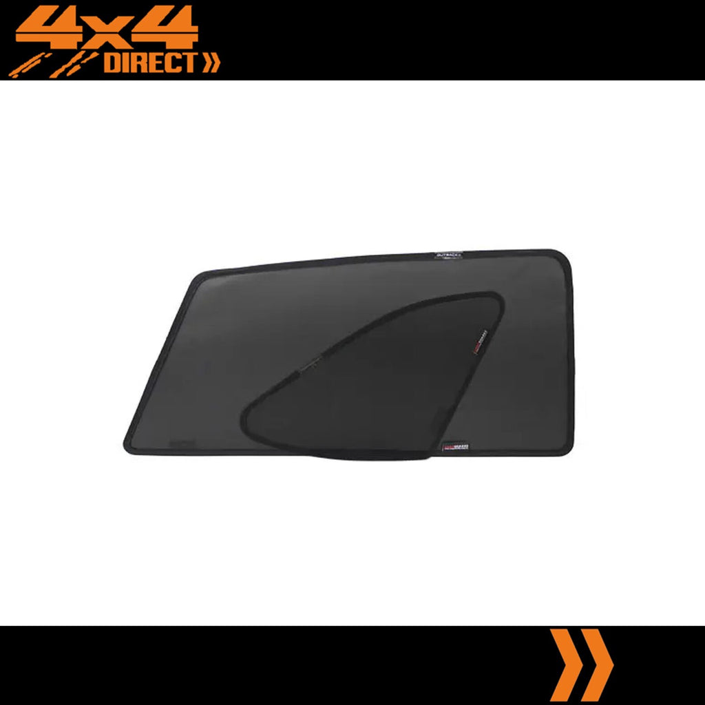 CAR WINDOW SNAP SHADES FOR SUBARU OUTBACK 5TH GEN REAR & PORT (15-ON)