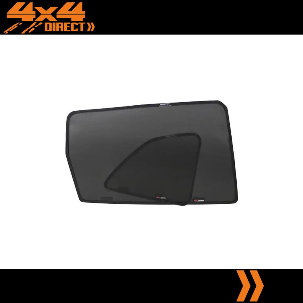 CAR WINDOW SNAP SHADES FOR SUBARU FORESTER 5TH GEN REAR & PORT (SK; 18-ON)