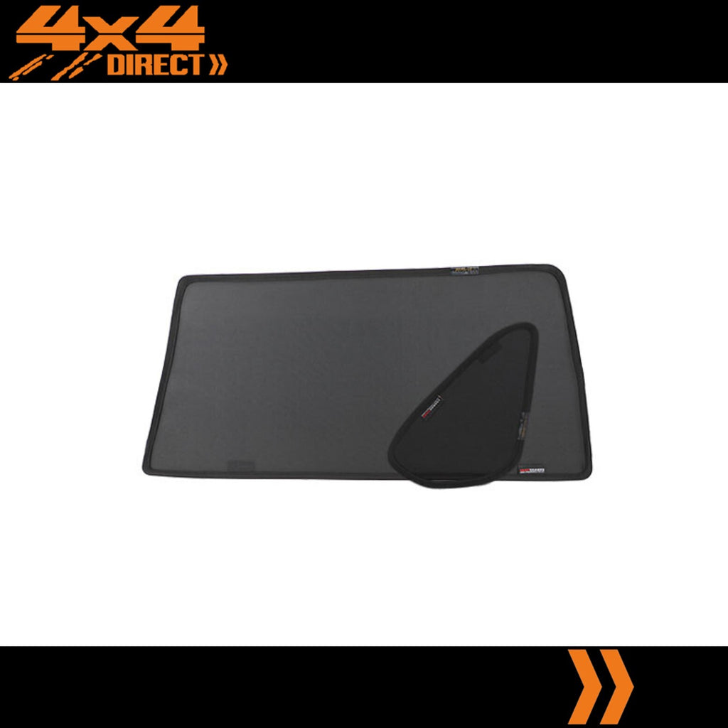 CAR WINDOW SNAP SHADES FOR TOYOTA RAV4 5TH GEN REAR & PORT (XA50; 18-ON)