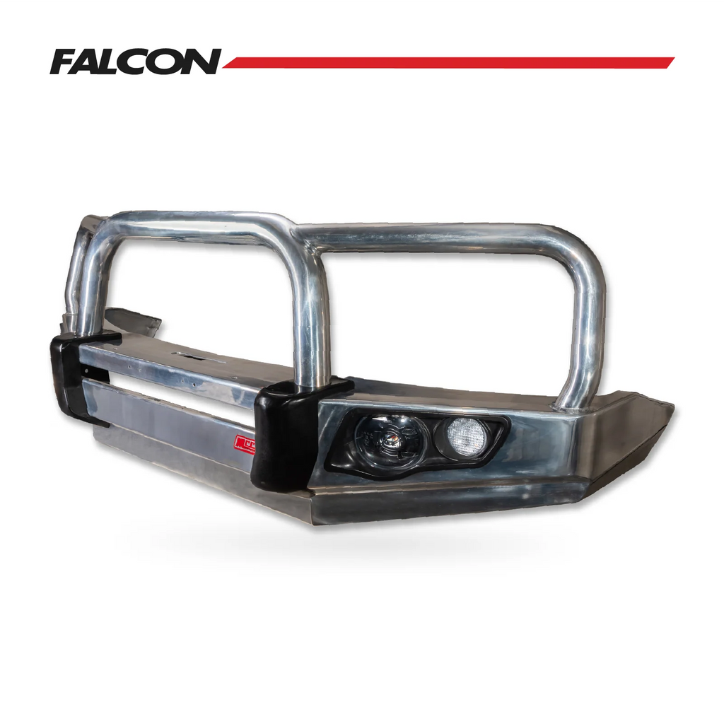 MCC FALCON ALUMINIUM TRIPLE LOOP BULLBAR WITHOUT FOG LIGHTS FOR ISUZU MUX 25-ON